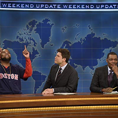 Weekend Update Anchor, Lester Holt, 2 Black Guyz, Bryshere Gray, Marvin Ingram, Meek Mill, Scarecrow, Various