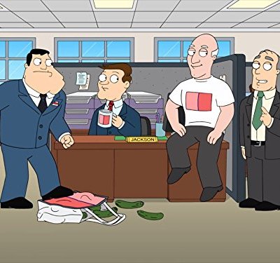Stan Smith, Roger the Alien, Greg Corbin, Alan Greenspan, Stan Smith as Agent Stan Smith, Bill, Brian Griffin, Future Stan, Glenn Quagmire, God...