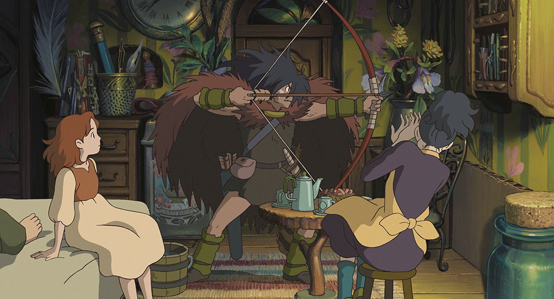 coloring pages spiller the secret world of arrietty