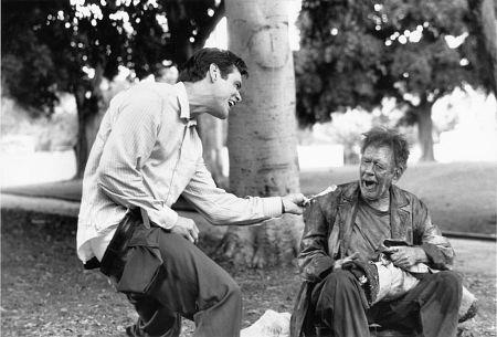 Beggar at Courthouse