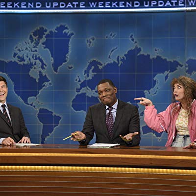 Weekend Update Anchor, Lester Holt, 2 Black Guyz, Bryshere Gray, Marvin Ingram, Meek Mill, Scarecrow, Various