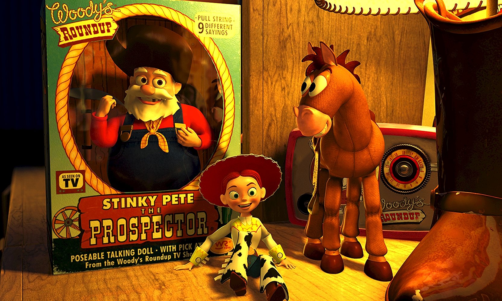 toy story 2 stinky pete box