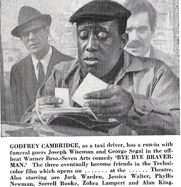 All about celebrity Godfrey Cambridge! Birthday: 26 February 1933, New ...