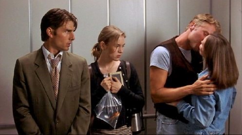 Man in Elevator