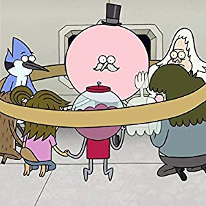 Rigby, Guy, Man, Announcer, Guy 1, Kid 2, Waiter, Worker, Baby Duck 2, Cashier...