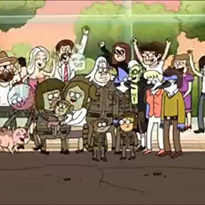 Starla, Audrey, Girl, Benson's Mom, Benson's Sister, Peggy, Rigby's Mom, Waitress, Woman, Abe...