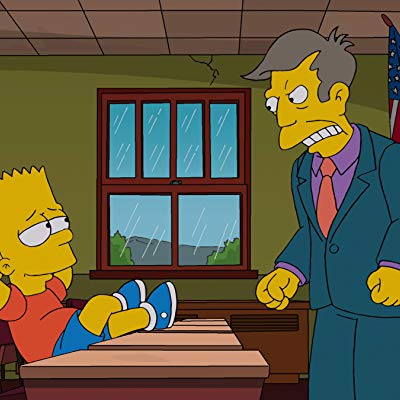 Ned Flanders, Principal Skinner, Lenny, Kent Brockman, Dr. Hibbert, Mr. Burns, Waylon Smithers, Otto, Montgomery Burns, Reverend Lovejoy...