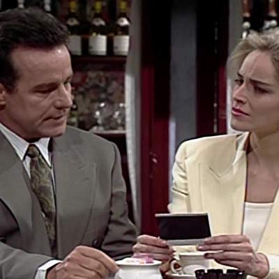 Herself, Host, Lisa, Marcia, Neighbor, Owner, Patron, Sharon Stone, Traveler