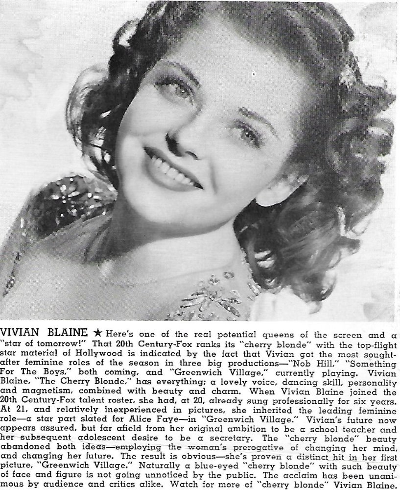 Vivian Blaine