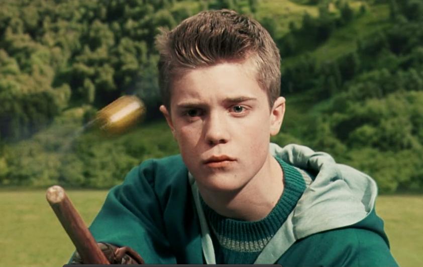 Slytherin Quidditch Captain Marcus Flint